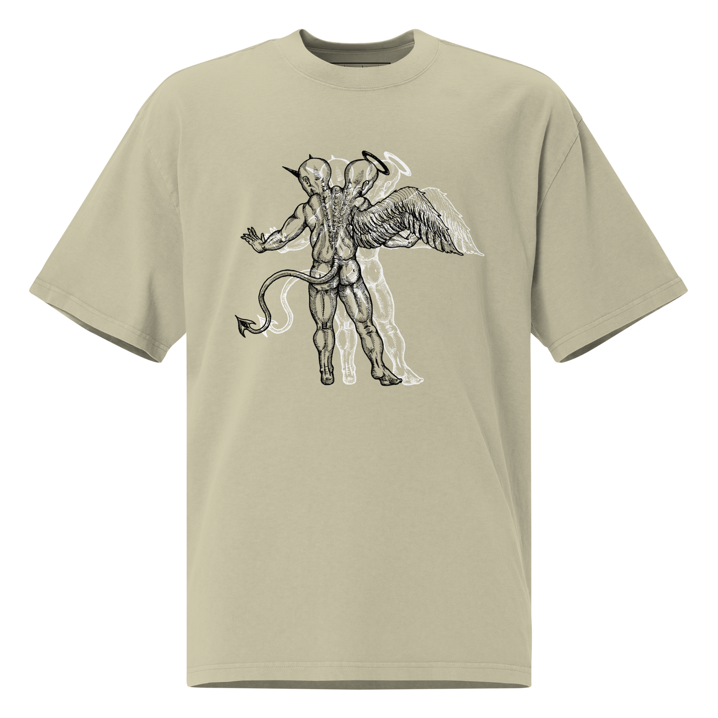 PARADOX Oversized faded t-shirt